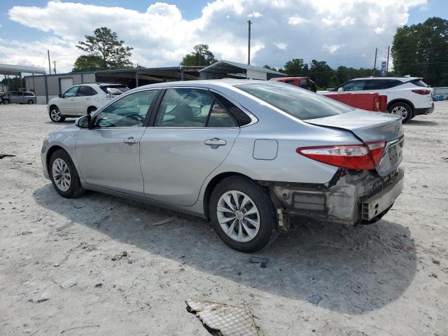 4T1BD1FK0FU167032 - 2015 TOYOTA CAMRY HYBRID TURQUOISE photo 2