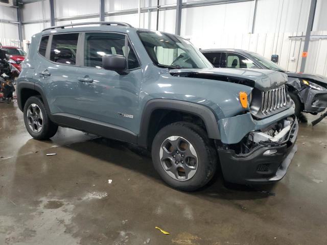 ZACCJBAB4HPG61123 - 2017 JEEP RENEGADE SPORT GRAY photo 4