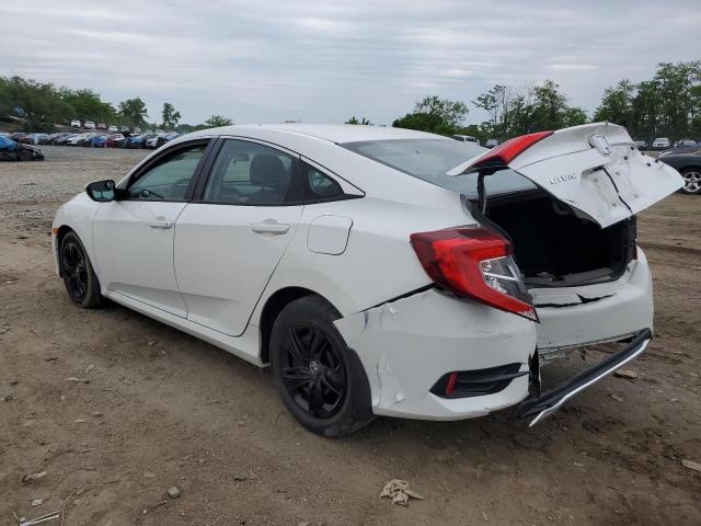 2HGFC2F63KH506530 - 2019 HONDA CIVIC LX WHITE photo 2