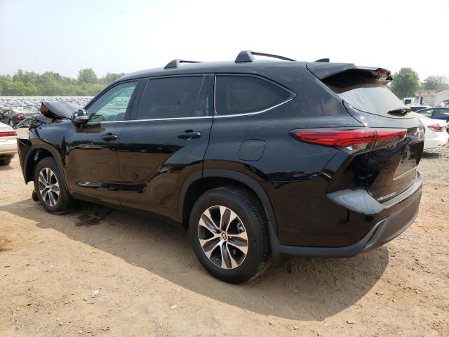 5TDGZRBH8NS255060 - 2022 TOYOTA HIGHLANDER XLE Negro foto 2