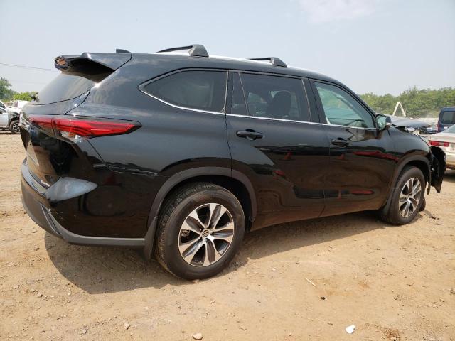 5TDGZRBH8NS255060 - 2022 TOYOTA HIGHLANDER XLE Negro foto 3