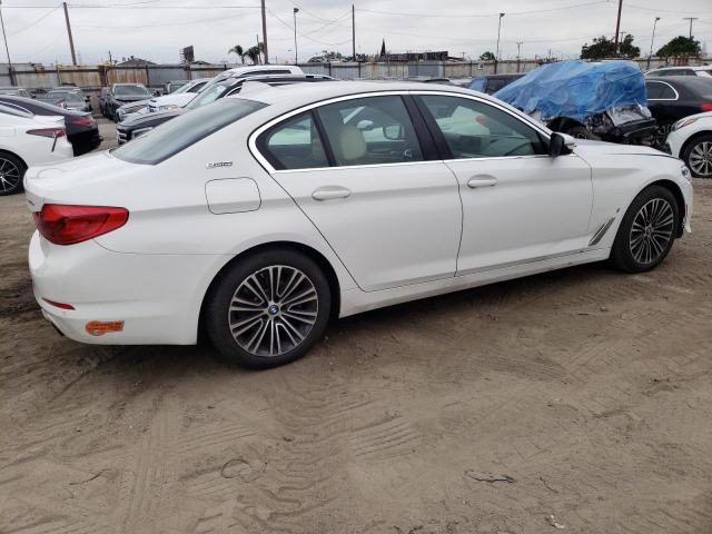 WBAJA9C55KB391826 - 2019 BMW 530E WHITE photo 3