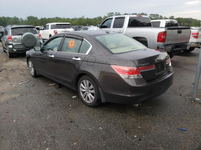 1HGCP3F83BA013623 - 2011 HONDA ACCORD EXL GRAY photo 3