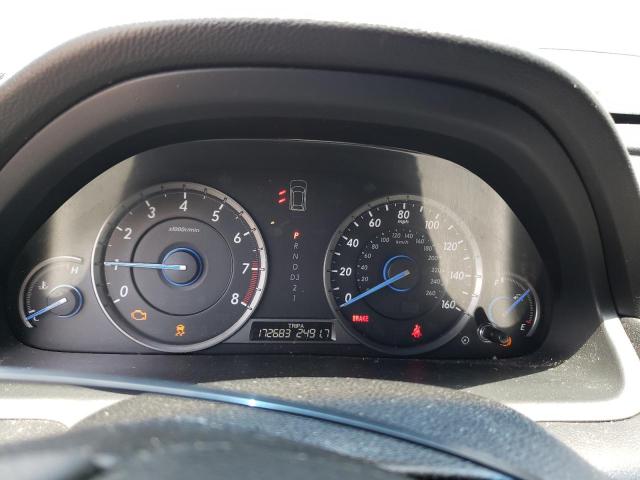 5J6TF1H50CL007352 - 2012 HONDA CROSSTOUR EXL შავი ფოტო 9