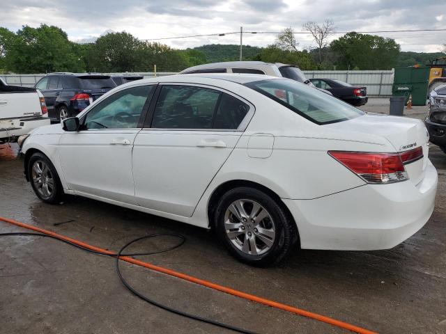 1HGCP2F67BA155630 - 2011 HONDA ACCORD SE WHITE photo 2