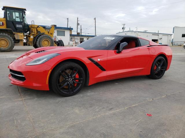 1G1YH2D77E5109878 - 2014 CHEVROLET CORVETTE STINGRAY Z51 1LT RED photo 1