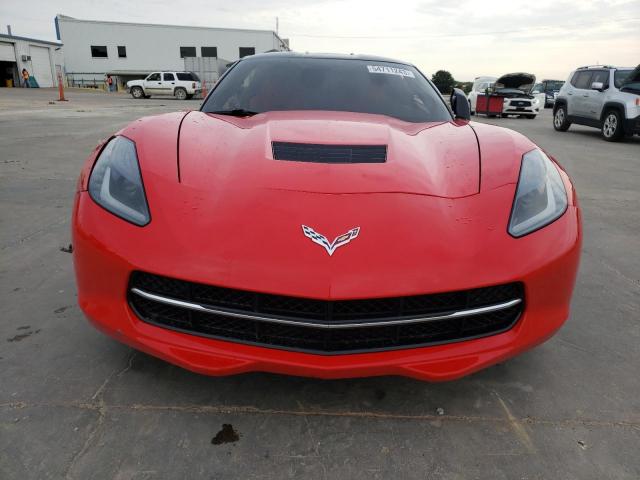 1G1YH2D77E5109878 - 2014 CHEVROLET CORVETTE STINGRAY Z51 1LT RED photo 5