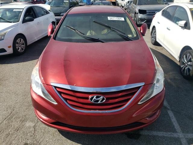 5NPEB4AC5CH391444 - 2012 HYUNDAI SONATA GLS RED photo 5