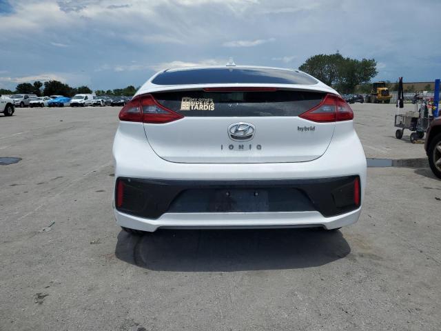 KMHC85LC2JU061901 - 2018 HYUNDAI IONIQ LIMITED WHITE photo 6