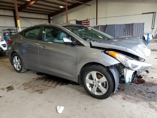 KMHDH4AE3DU931629 - 2013 HYUNDAI ELANTRA GLS SILVER photo 4