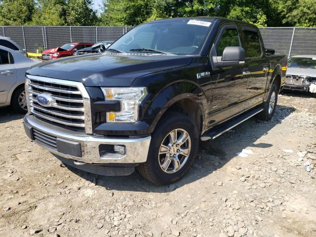 1FTEW1EG4GFA18833 - 2016 FORD F150 SUPERCREW BLACK photo 2