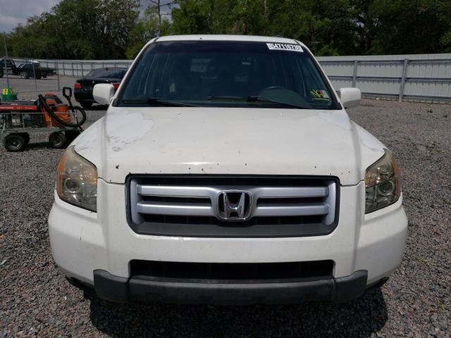 5FNYF28416B042269 - 2006 HONDA PILOT EX WHITE photo 5