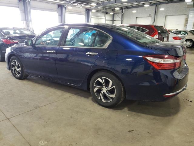 1HGCR2F37GA210648 - 2016 HONDA ACCORD LX BLUE photo 2