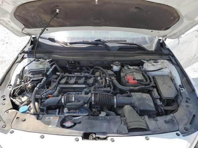 1HGCV1F44KA076298 - 2019 HONDA ACCORD EX WHITE photo 11