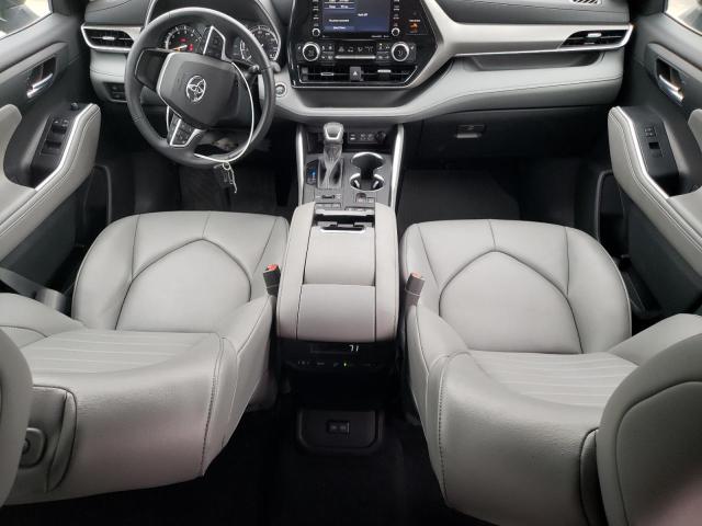 5TDGZRBH6NS228519 - 2022 TOYOTA HIGHLANDER XLE 黑色 照片 8