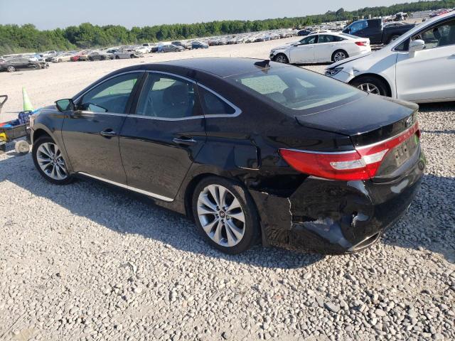 KMHFG4JG1CA176509 - 2012 HYUNDAI AZERA GLS BLACK photo 2