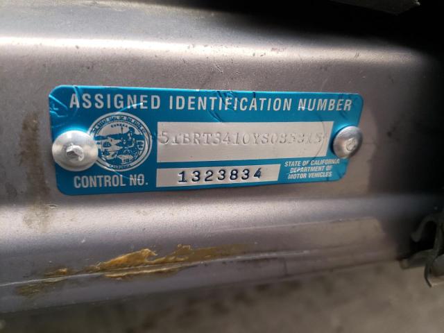 5TBRT3410YS085815 - 2000 TOYOTA TUNDRA ACCESS CAB ყავისფერი ფოტო 13