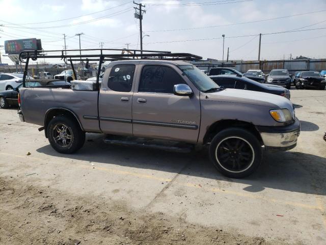 5TBRT3410YS085815 - 2000 TOYOTA TUNDRA ACCESS CAB ყავისფერი ფოტო 4