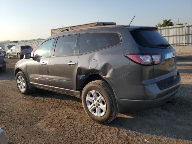 1GNKRFED8DJ150085 - 2013 CHEVROLET TRAVERSE LS GRAY photo 2