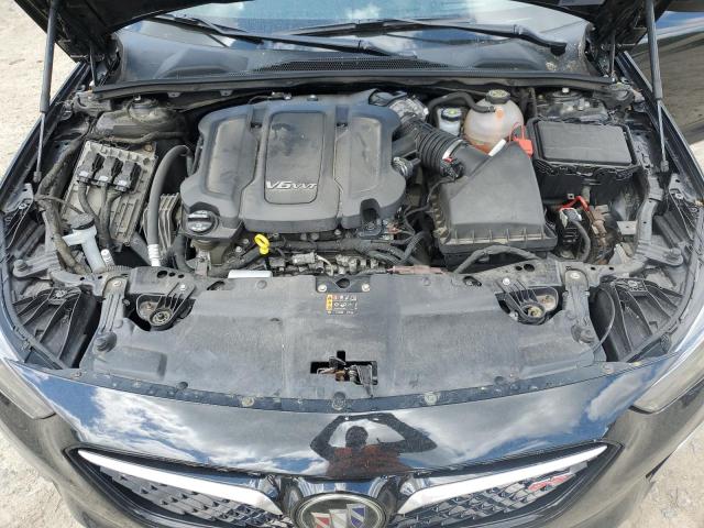 W04GS6SS4J1123591 - 2018 BUICK REGAL GS BLACK photo 11