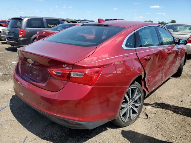 1G1ZD5ST2JF281824 - 2018 CHEVROLET MALIBU LT RED photo 4