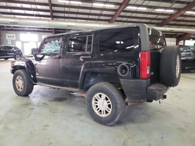 5GTEN13E198125276 - 2009 HUMMER H3 BLACK photo 2