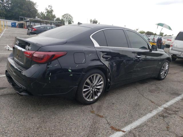 JN1EV7AP2JM592087 - 2018 INFINITI Q50 LUXE BLACK photo 3