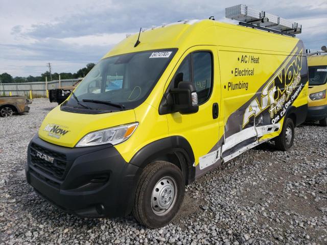 3C6MRVJG8PE514414 - 2023 RAM PROMASTER 3500 HIGH ყვითელი ფოტო 1
