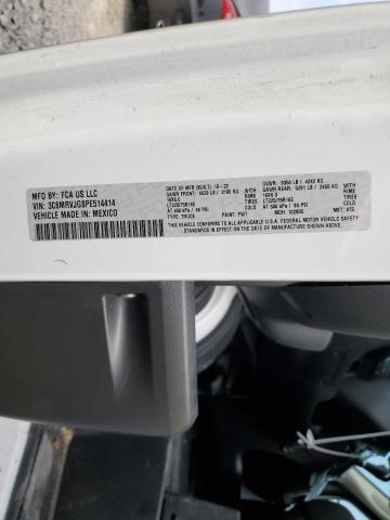 3C6MRVJG8PE514414 - 2023 RAM PROMASTER 3500 HIGH ყვითელი ფოტო 13