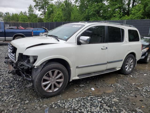 5N3AA08C98N910439 - 2008 INFINITI QX56 WHITE photo 1