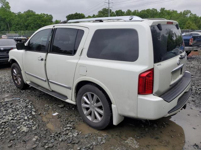 5N3AA08C98N910439 - 2008 INFINITI QX56 WHITE photo 2