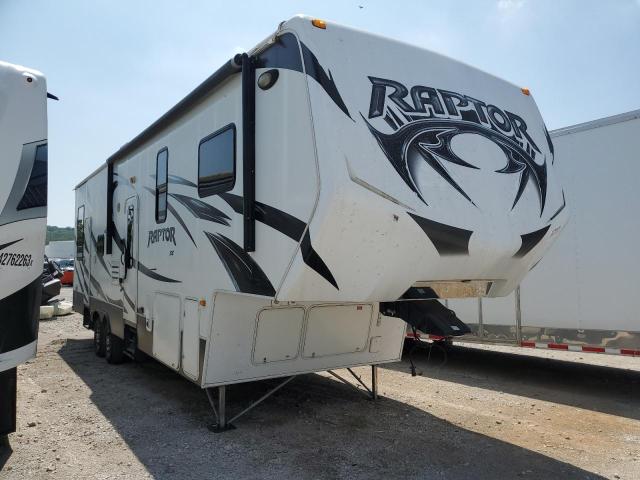 4YDF2972XER800501 - 2014 KEYSTONE RAPTOR WHITE photo 1