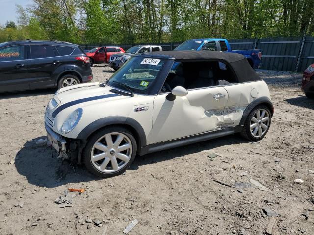 WMWRH33538TL97249 - 2008 MINI COOPER S CREAM photo 1