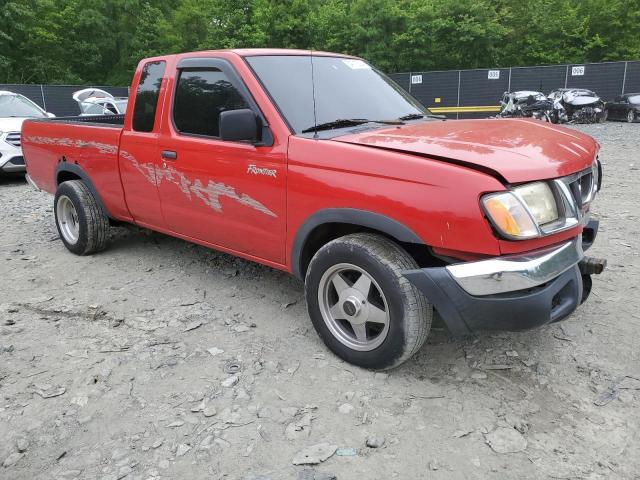 1N6DD26S2XC329105 - 1999 NISSAN FRONTIER KING CAB XE RED photo 4