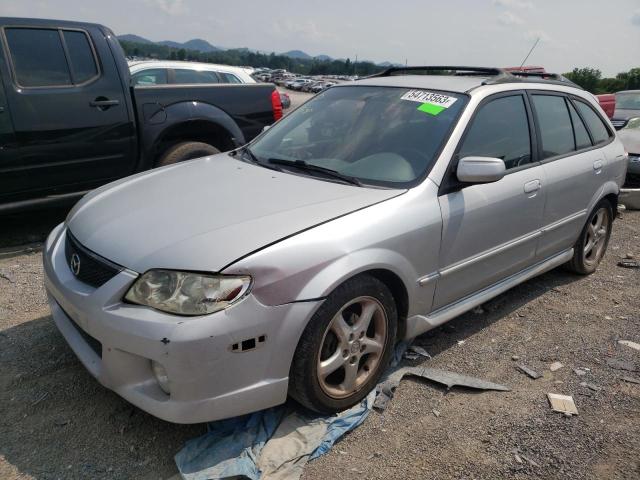 JM1BJ245721583400 - 2002 MAZDA PROTEGE PR5 SILVER photo 1