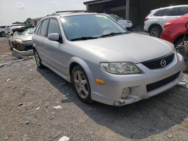 JM1BJ245721583400 - 2002 MAZDA PROTEGE PR5 银色 照片 4