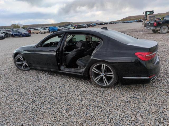 WBA7F0C35HGM21697 - 2017 BMW 750 I BLACK photo 2