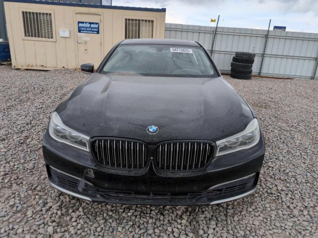 WBA7F0C35HGM21697 - 2017 BMW 750 I BLACK photo 5