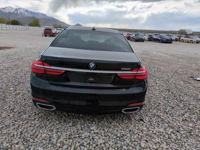 WBA7F0C35HGM21697 - 2017 BMW 750 I BLACK photo 6