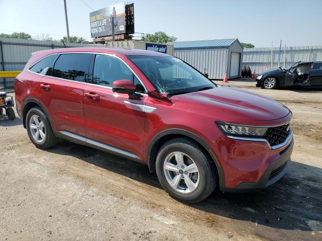 5XYRG4LC2NG098546 - 2022 KIA SORENTO LX RED photo 4