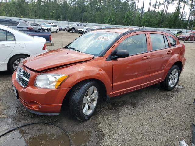 1B3CB3HA3AD568003 - 2010 DODGE CALIBER MAINSTREET ORANGE photo 1