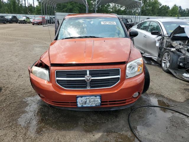 1B3CB3HA3AD568003 - 2010 DODGE CALIBER MAINSTREET ORANGE photo 5