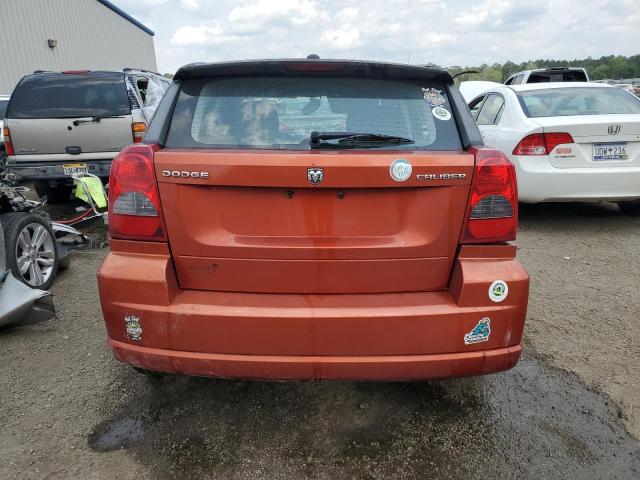 1B3CB3HA3AD568003 - 2010 DODGE CALIBER MAINSTREET ORANGE photo 6