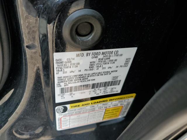 5LMJJ2J57EEL05196 - 2014 LINCOLN NAVIGATOR 黑色 照片 12