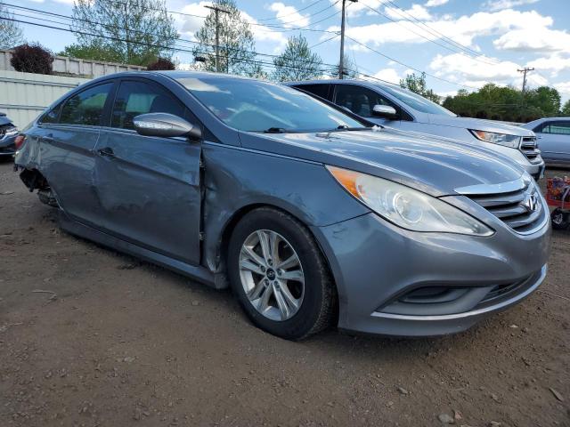 5NPEB4AC9EH934457 - 2014 HYUNDAI SONATA GLS GRAY photo 4