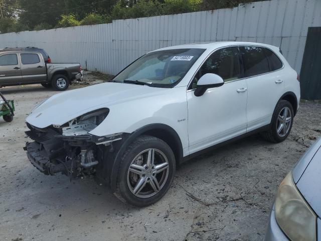 WP1AE2A2XCLA92835 - 2012 PORSCHE CAYENNE S HYBRID WHITE photo 1