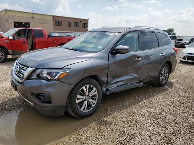5N1DR2MN7KC605283 - 2019 NISSAN PATHFINDER S GRAY photo 1