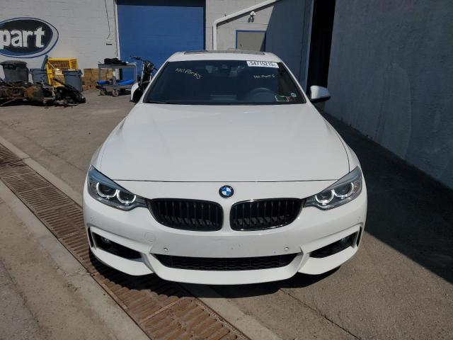 WBA4E3C54HG186878 - 2017 BMW 440I GRAN COUPE WHITE photo 5