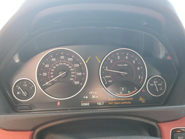 WBA4E3C54HG186878 - 2017 BMW 440I GRAN COUPE WHITE photo 9