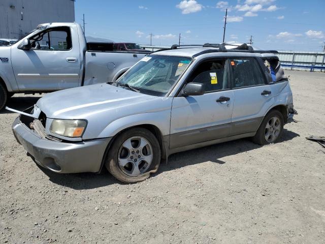 JF1SG65653H743513 - 2003 SUBARU FORESTER 2.5XS Серебристый фото 1